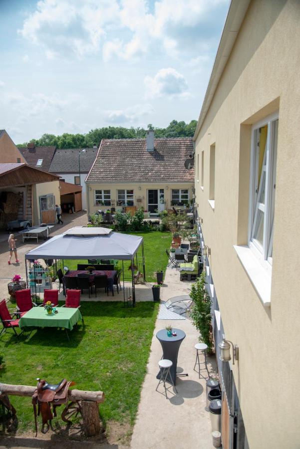 Ranchzimmer Am Hippo-Campus Reit- Und Therapiezentrum Deutsch Haslau 外观 照片