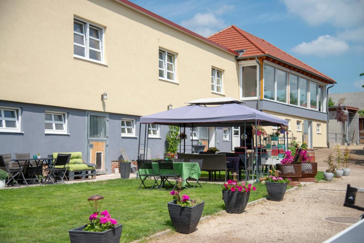 Ranchzimmer Am Hippo-Campus Reit- Und Therapiezentrum Deutsch Haslau 外观 照片